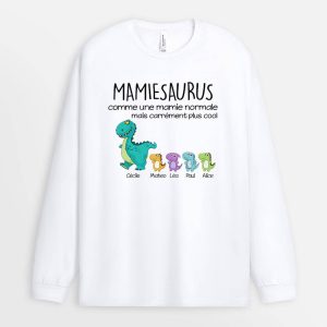 Manches Longues Mamiesaurus Mamansaurus Plus Cool Marche Personnalise Manches Longues Mamiesaurus Mamansaurus Plus Cool Marche Personnalise