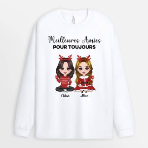Manches Longues Meilleures Amies Pour Toujours Personnalise Manches Longues Meilleures Amies Pour Toujours Personnalise