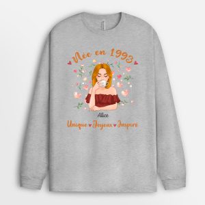 Manches Longues Ne En 2002 Personnalise Manches Longues Ne En 2002 Personnalise