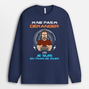 Manches Longues Ne Pas Deranger Je Suis En Train De Jouer Personnalise Manches Longues Ne Pas Deranger Je Suis En Train De Jouer Personnalise