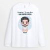 Manches Longues Surprise Tu Vas Etre Un Super Papa Personnalise