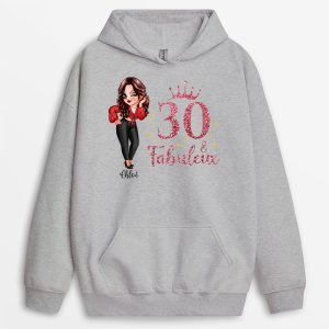 Sweat a Capuche 30 & Fabuleux Personnalise Sweat a Capuche 30 & Fabuleux Personnalise
