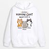 Sweat a Capuche Cette MamanCe Papa Chat Appartient A Personnalise