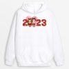 Sweat a Capuche Couple de Noel avec Amour Personnalise