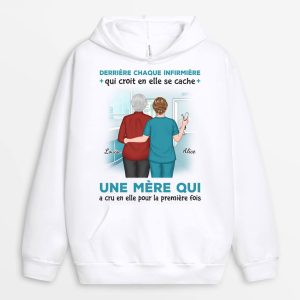Sweat a Capuche Derriere Chaque InfirmierInfirmiere Est Une Mere Qui Croit En LuiElle Personnalise Sweat a Capuche Derriere Chaque InfirmierInfirmiere Est Une Mere Qui Croit En LuiElle Personnalise