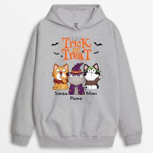 Sweat a Capuche Des Bonbons Ou Un Sort Personnalise