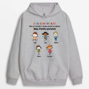 Sweat a Capuche Je Suis En Retraite Personnalise Sweat a Capuche Je Suis En Retraite Personnalise