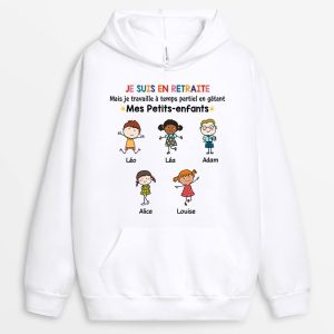 Sweat a Capuche Je Suis En Retraite Personnalise Sweat a Capuche Je Suis En Retraite Personnalise