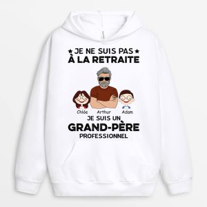 Sweat a Capuche Je Suis Un Grand-Pere Professionnel Personnalise Sweat a Capuche Je Suis Un Grand-Pere Professionnel Personnalise
