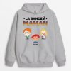 Sweat a Capuche La Bande a Mamie Maman Clair Personnalise