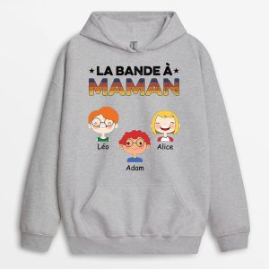 Sweat a Capuche La Bande a Mamie Maman Clair Personnalise Sweat a Capuche La Bande a Mamie Maman Clair Personnalise