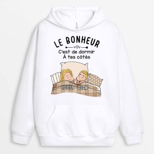 Sweat a Capuche Le Bonheur Personnalise Sweat a Capuche Le Bonheur Personnalise