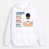 Sweat a Capuche Legende, Vintage Papa Papi Personnalise