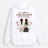 Sweat a Capuche Les Meilleurs Collegues De Tous Les Temps Personnalise