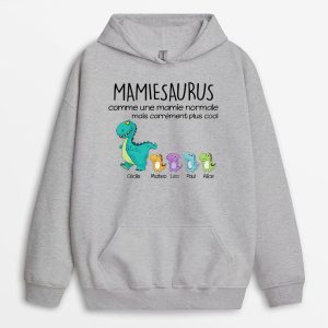 Sweat a Capuche Mamiesaurus Mamansaurus Plus Cool Marche Personnalise Sweat a Capuche Mamiesaurus Mamansaurus Plus Cool Marche Personnalise