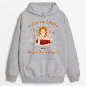 Sweat a Capuche N En 1993 Personnalise 1