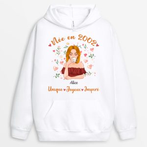 Sweat a Capuche Ne En 1993 Personnalise 2 Sweat a Capuche N En 1993 Personnalise 3