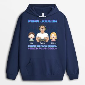 Sweat a Capuche Papa Joueur Personnalise Sweat a Capuche Papa Joueur Personnalise