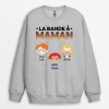 Sweat-shirt La Bande a Mamie Maman Clair Personnalise