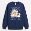 Sweat-shirt La vie n‘est pas parfaite Chiens Personnalise