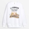 Sweat-shirt Le Bonheur Personnalise