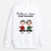 Sweat-shirt Meilleures Amies Pour Toujours Personnalise