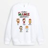 Sweatshirt Cette Mamie Appartient A Version Noel Personnalise