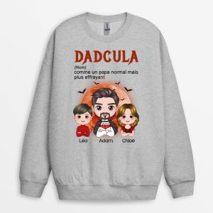 Sweatshirt Dadcula Comme Un Papa Normal Mais Plus Cool Personnalise Sweatshirt Dadcula Comme Un Papa Normal Mais Plus Cool Personnalise