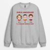 Sweatshirt Joyeux Anniversaire a La Meilleure Maman Personnalise