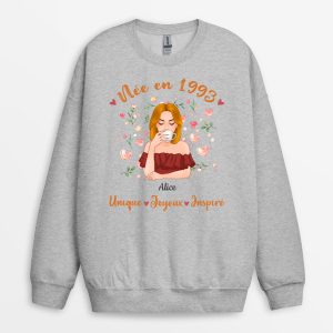Sweatshirt Ne En 1983 Personnalise 2 Sweatshirt Ne En 1983 Personnalise 3