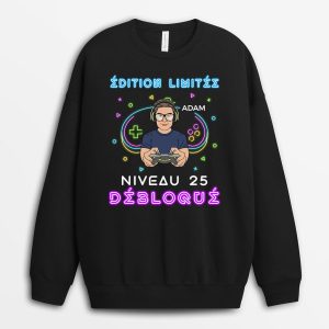 Sweatshirt Niveau 30 Debloque Personnalise Sweatshirt Niveau 30 Debloque Personnalise