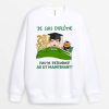 Sweatshirt Puis-Je Retourner Au Lit Personnalise