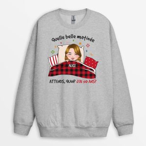 Sweatshirt Quelle Belle Matinee De 50 Ans Personnalise