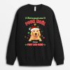 Sweatshirt Tout Ce Que Je Veux Pour Noel C’est Mon Chien Personnalise
