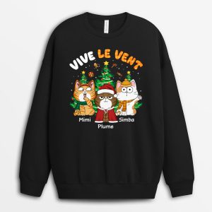 Sweatshirt Vive Le Vent Personnalise Sweatshirt Vive Le Vent Personnalise