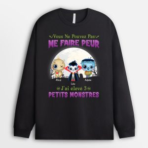 Sweatshirt Vous Ne Pouvez Pas Me Faire Peur Personnalise Sweatshirt Vous Ne Pouvez Pas Me Faire Peur Personnalise