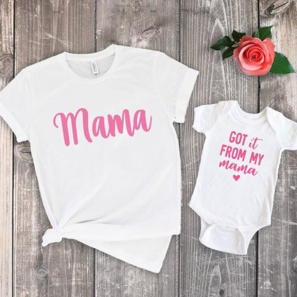 T Shirt Maman Body Bebe