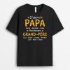 T-shirt Cadeau Pour PapaPapy Personnalise