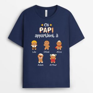 T-shirt Ce Papi Appartient A Biscuits Personnalise