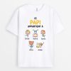 T-shirt Ce Papi Appartient A Vilain Personnalise
