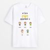 T-shirt Ce Papi Papa Appartient A Migonnettes Personnalise