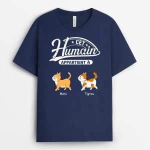 T-shirt Cet Homme Appartient A Personnalise T-shirt Cet Homme Appartient A Personnalise
