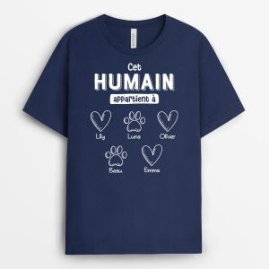 T-shirt Cet Humain Appartient A Personnalise