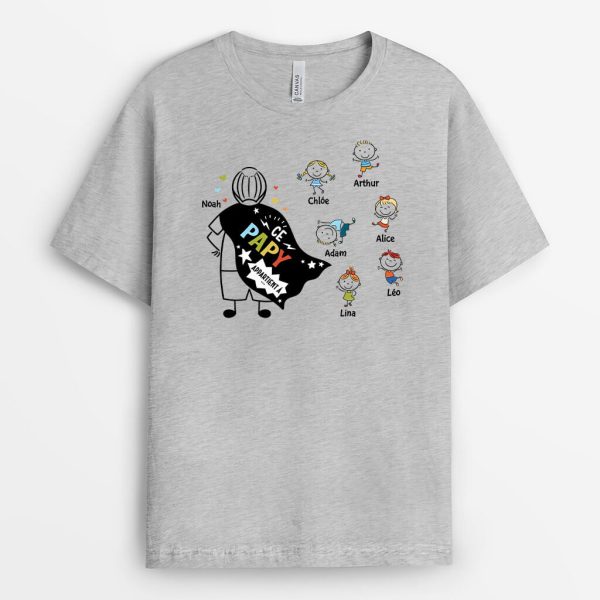 T-shirt Cette MamanMamie Appartient A Avec Echarpe Personnalise