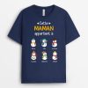 T-shirt Cette Mamie Appartient A Bonhommes Sombres Personnalise