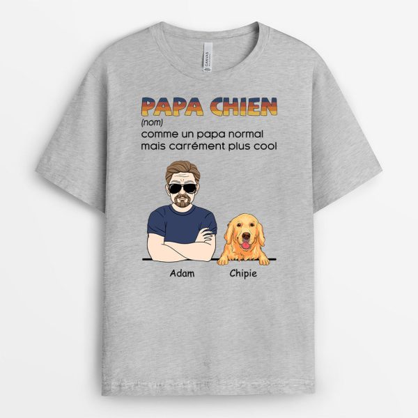 T-shirt Comme Un Papa Normal Mais Carrement Plus Cool Personnalise