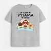 T-shirt De Pyjama d&rsquo;Anna Avec Chien Pour Enfant Personnalise