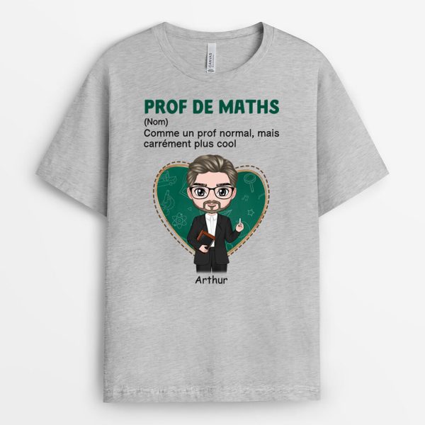 T-shirt Definition de Professeur Personnalise