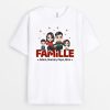 T-shirt Famille Flocon de Neige Personnalise