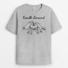 T-shirt Famille Mains en Coeur Personnalise
